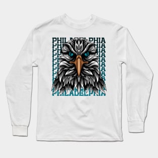 Philadelphia Eagles Mascot Long Sleeve T-Shirt